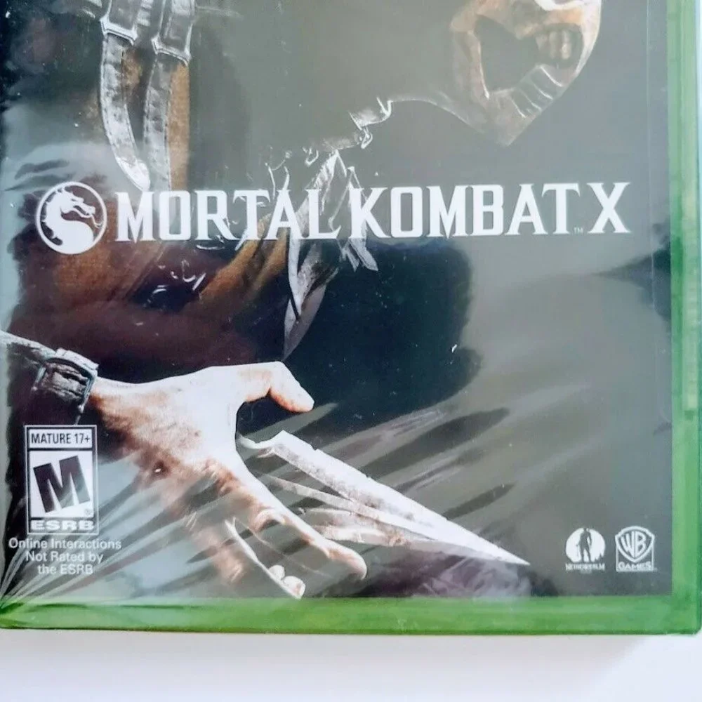 Mortal Kombat X Microsoft Xbox One Video Game Warner Bros Fighting New Sealed